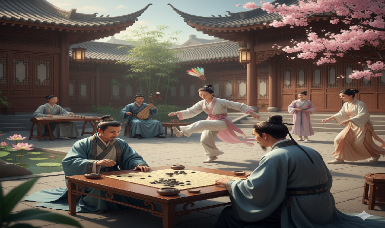 سرگرمی های چینی: از سنتی تا مدرن 7 سرگرمی های باستانی چینی_ از بازی_ها تا موسیقی