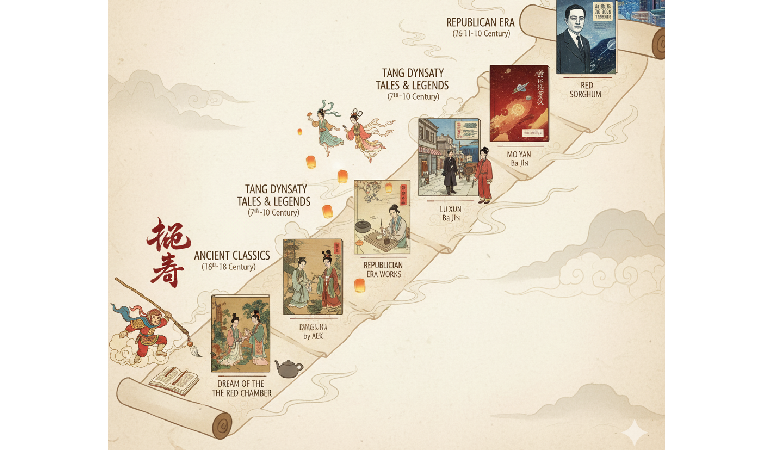 تاریخچه رمان های چینی