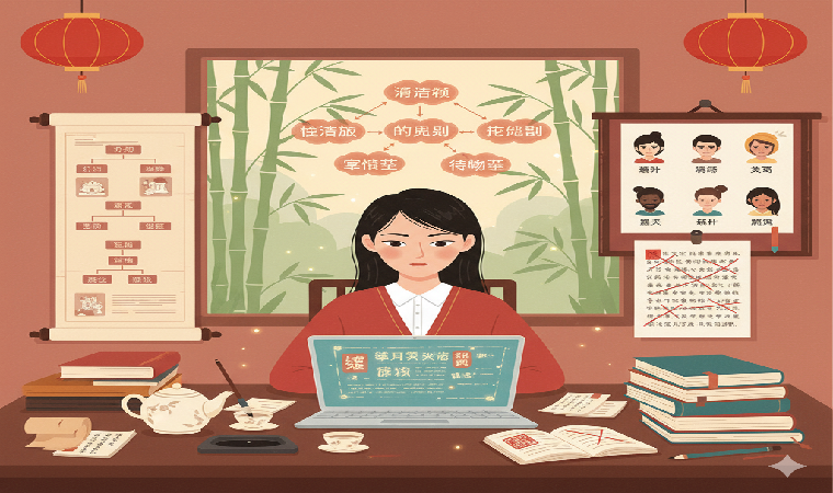 نحوه نوشتن رمان به زبان چینی