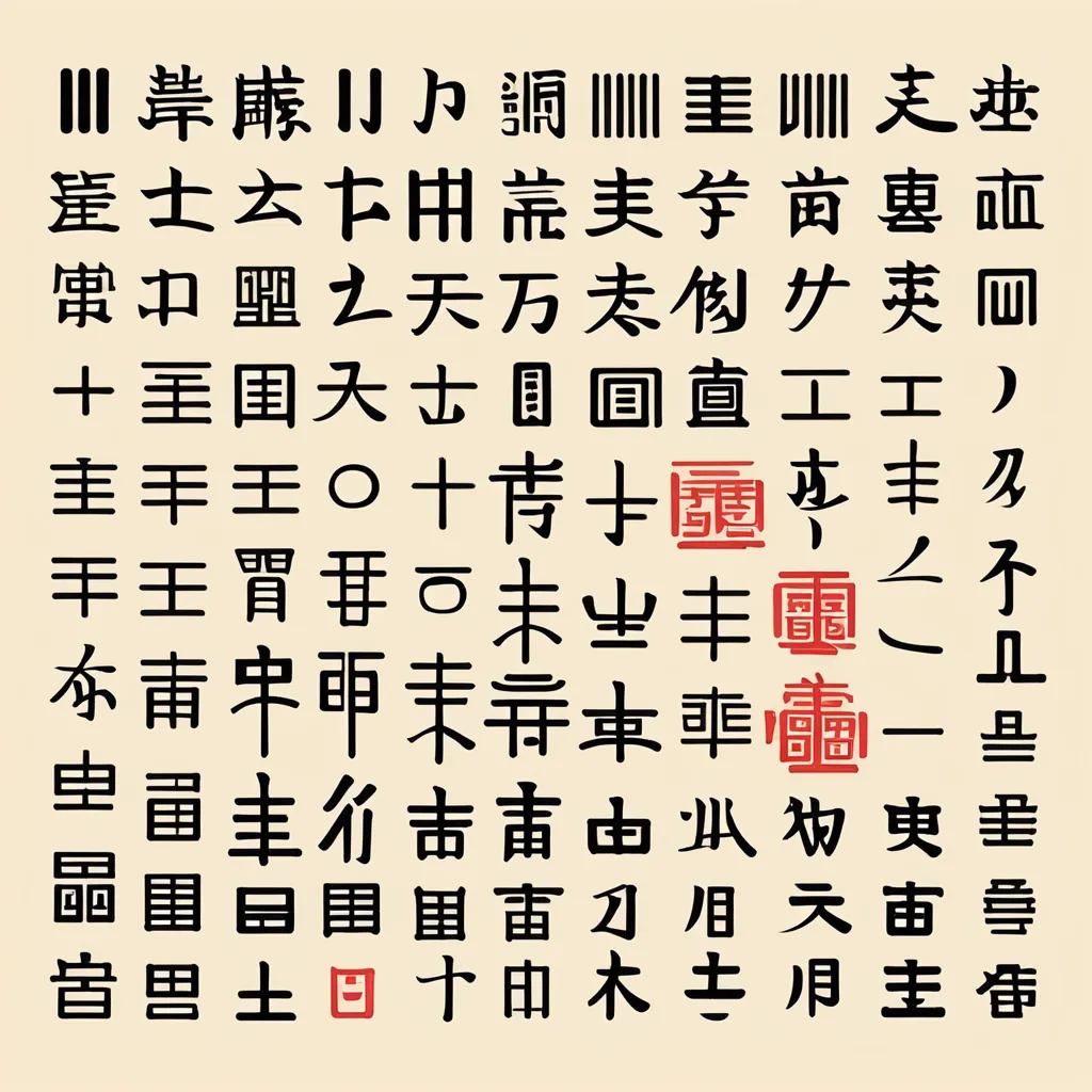 استروک‌های پایه زبان چینی