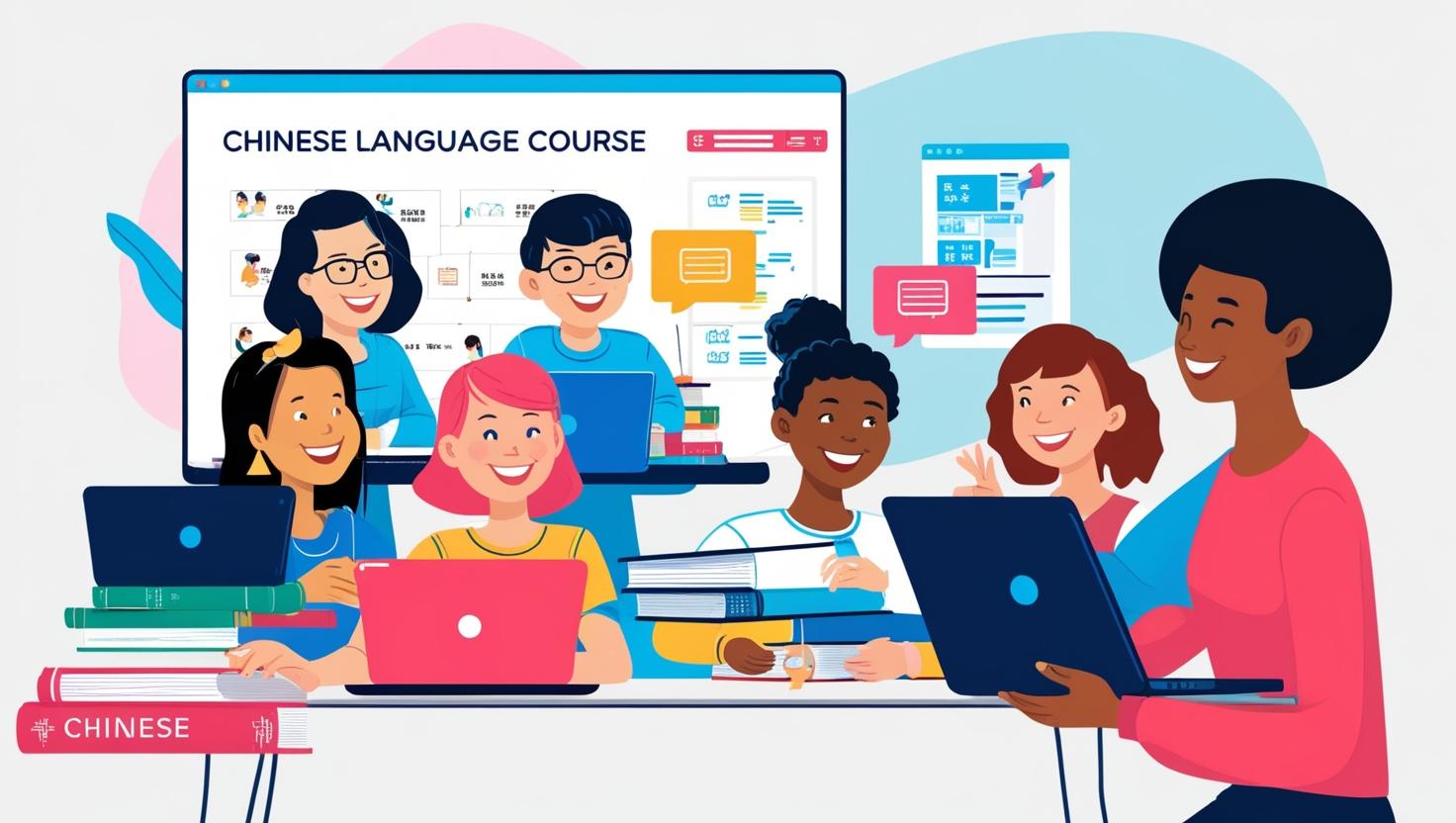 دوره آنلاین زبان چینی