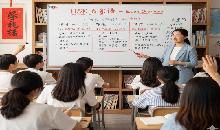 آزمون HSK 6 چیست و چگونه در آن موفق شویم؟ راهنمای جامع سطح پیشرفته زبان چینی 1 آشنایی کامل با آزمون HSK 6