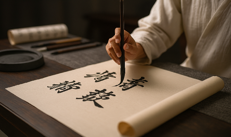 خوشنویسی چینی: حقایق و دیدگاههای شگفتانگیز 1 زیبایی خوشنویسی چینی