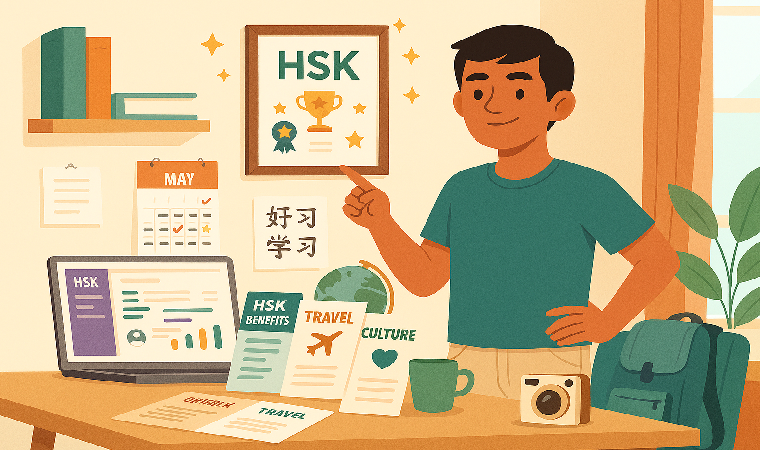 HSK برای دستاوردهای شخصی: مسیری برای رشد، اعتماد به نفس و توانمندی 2 مزایای مدرک HSK برای دستاوردهای شخصی