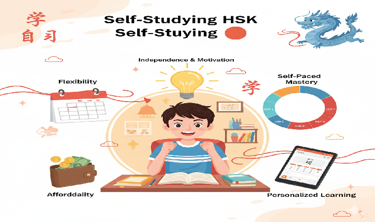 راهنمای جامع خودآموز HSK؛ چگونه بدون کلاس، زبان چینی را برای آزمون HSK بیاموزیم؟ 1 مزایای یادگیری خودآموز HSK