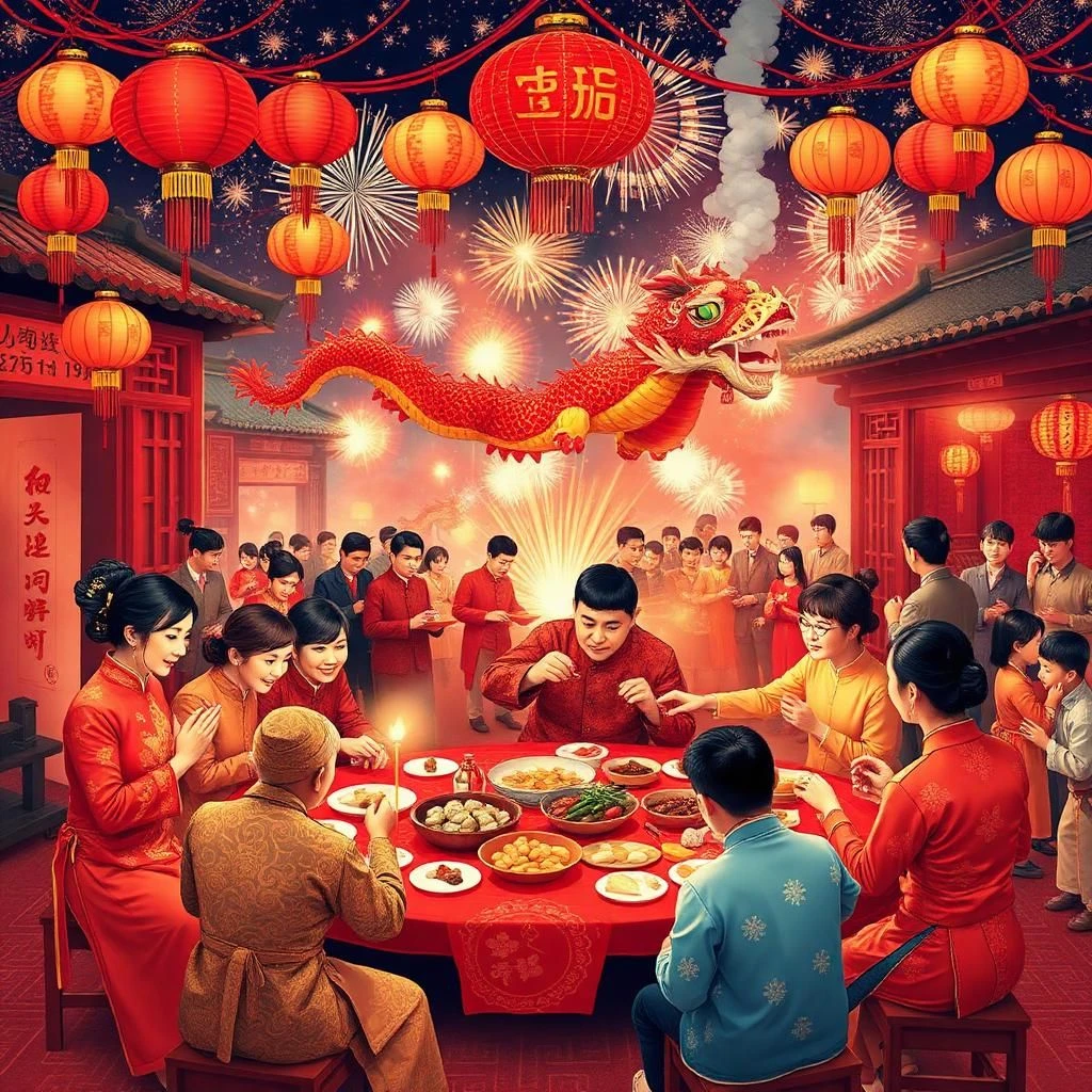 سنت ها و آداب و رسوم جشن سال نو چینی