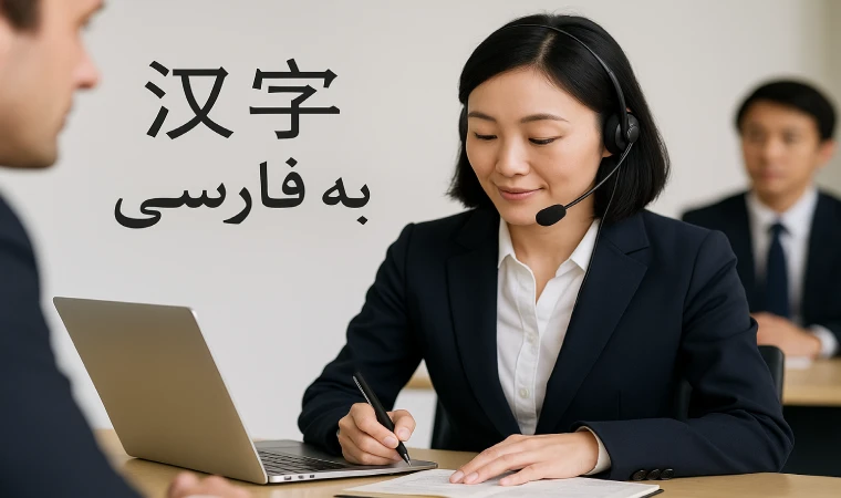 مترجم چینی به فارسی