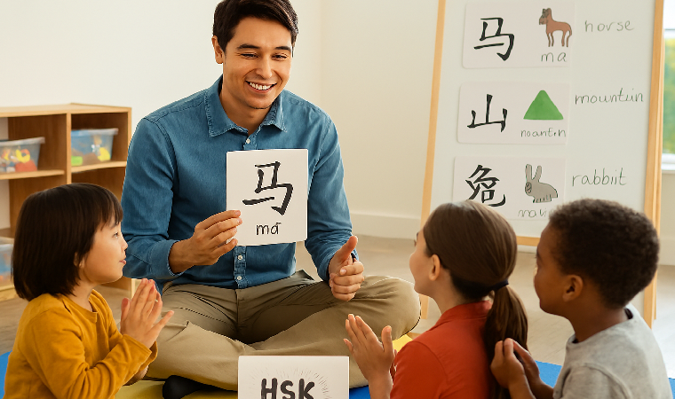 آموزش زبان چینی به کودکان